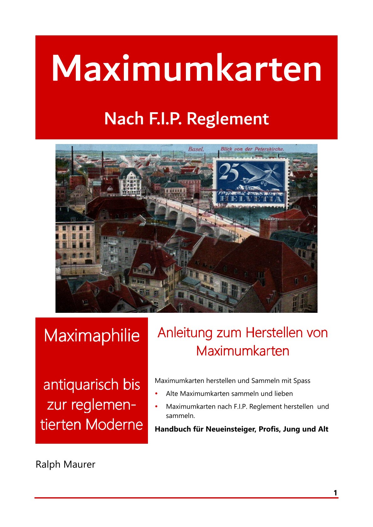 Maximumkarten Handbuch
